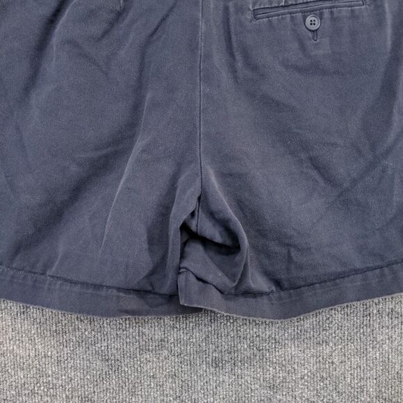GAP Factory Store Womens Chino Shorts Blue Size 8 Cotton Slash Pockets - Picture 9 of 10